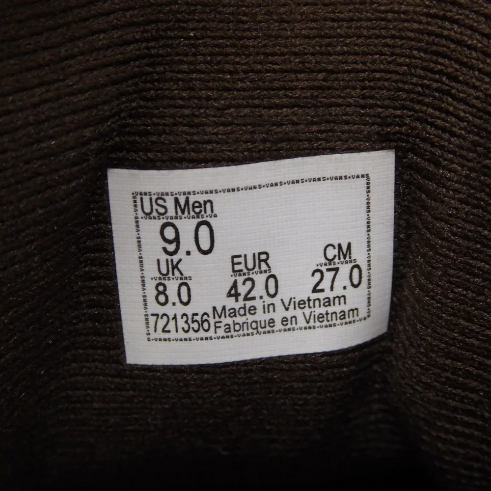 Vans Mens UltraRange Shoes Sneakers Brown Suede Mesh Low Top Sneaker 9